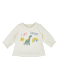 Cotton I Love Sunshine Slogan Sweatshirt (0-3 Yrs)