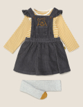 3 Piece Cotton Rich Winnie the Pooh & Friends™ Outfit (0-3 Yrs)