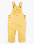 Denim Sunshine Print Dungarees (0-3 Yrs)