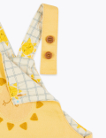 Denim Sunshine Print Dungarees (0-3 Yrs)