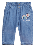 Denim Be Kind Slogan Jeans (0-3 Yrs)