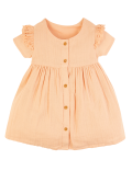 Pure Cotton Woven Dress (0-3 Yrs)