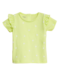 Pure Cotton Polka Dot T-Shirt (0-3 Yrs)