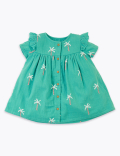 Pure Cotton Palm Tree Dress