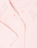 Cotton Knitted Cardigan (0-3 Yrs)