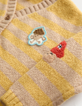 Cotton Rich Little Acorn Striped Cardigan (0-3 Yrs)