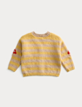 Cotton Rich Little Acorn Striped Cardigan (0-3 Yrs)