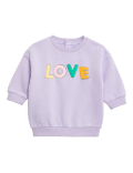 Cotton Rich Love Slogan Sweater