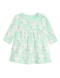 Cotton Rich Bunny Print Dress