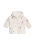Borg Floral Jacket (0-3 Yrs)
