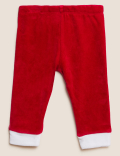 3pc Cotton Rich Santa Outfit