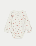 2pc Cotton Rich Floral Outfit (0-3 Yrs)