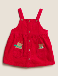 3pc Cotton Rich Bear Print Outfit