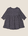 2pc Cotton Rich Spot Outfit (0-3 Yrs)
