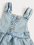 Pure Cotton Denim Romper (0-3 Yrs)