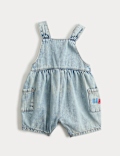 Pure Cotton Denim Romper (0-3 Yrs)