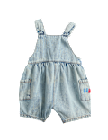 Pure Cotton Denim Romper (0-3 Yrs)