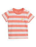 Pure Cotton Striped Pelican T-Shirt (0-3 Yrs)