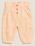 Pure Cotton Trousers (0-3 Yrs)