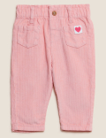 Pure Cotton Cord Trousers (0-3 Yrs)