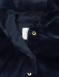 Hooded Faux Fur Coat (0-3 Yrs)
