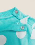 Pure Cotton Spot T-Shirt (0-3 Yrs)