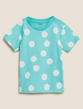 Pure Cotton Spot T-Shirt (0-3 Yrs)
