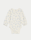 2pc Pure Cotton Floral Outfit (0-3 Yrs)