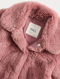 Faux Fur Collared Jacket (0-5 Yrs)