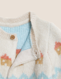 Fair Isle Knitted Cardigan (0-3 Yrs)