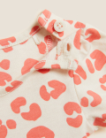 Pure Cotton Leopard Dress