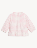 2pk Pure Cotton Checked Outfit