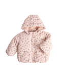 Midweight Ditsy Padded Hooded Jacket (0-5 Yrs)