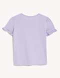 Pure Cotton Frill T-Shirt (0-3 Yrs)