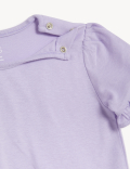 Pure Cotton Frill T-Shirt (0-3 Yrs)