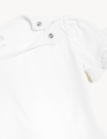 Pure Cotton Frill T-Shirt (0-3 Yrs)