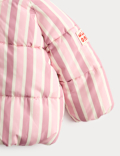 Striped Midweight Padded Coat (0-5 Yrs)