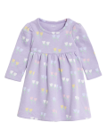 Cotton Rich Tulip Print Dress