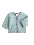 Borg Floral Trim Jacket (0-5 Yrs)