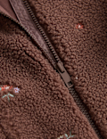 Borg Floral Jacket (0-5 Yrs)