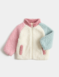 Borg Colour Block Jacket (0-5 Yrs)