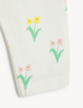 Cotton Rich Floral Leggings