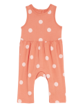 Pure Cotton Polka Dot Romper