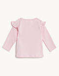 Pure Cotton Frill Top