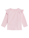 Pure Cotton Frill Top