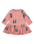 Cotton Bunny Print Dress