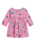 Pure Cotton Butterfly Print Dress