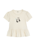 Pure Cotton Panda Top (0-3 Yrs)