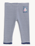 3pk Cotton Rich Patterned Leggings