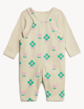 2pc Cotton Rich Floral Outfit
